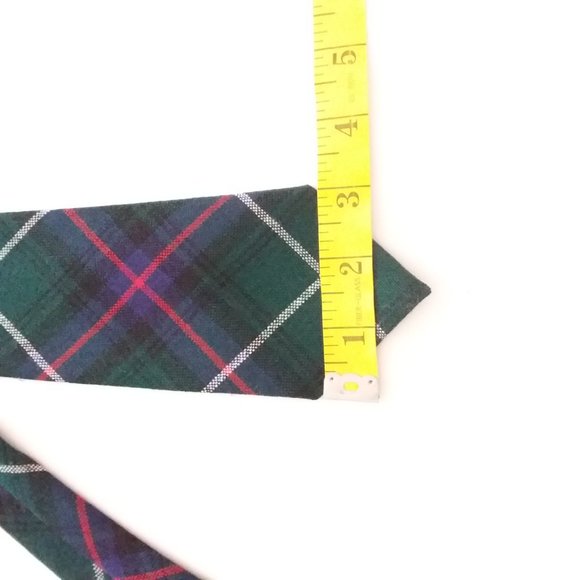 Mac Donald tartan 100% wool tie - Picture 5 of 7